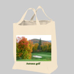 Autumn golf - Grocery Tote
