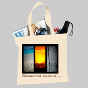 Summer, night and winter colors - Cotton Tote